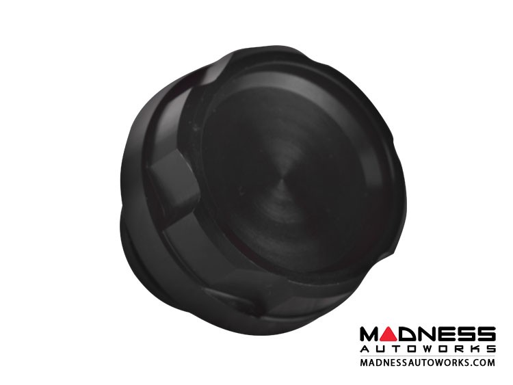 FIAT 500L Oil Cap Black Anodized Billet
